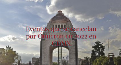 Estos son los eventos pospuestos en CDMX por Ómicron