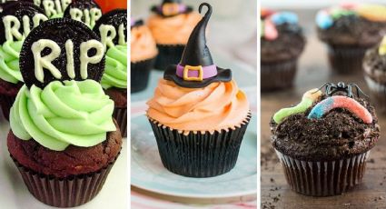 3 ideas de cupcakes terroríficos para tus hijos este Halloween