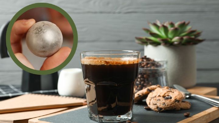 Esta es la mejor forma de preparar café expreso con una bola de metal