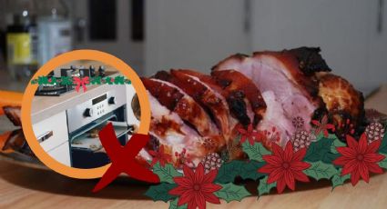 La MEJOR forma de preparar pierna ahumada en rebanadas SIN horno para Navidad