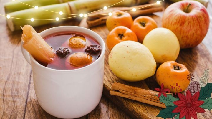 Esta es la MEJOR receta de ponche navideño para sacar los beneficios de las frutas