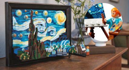 Arma "La noche estrellada" de Van Gogh con este increíble set de LEGO