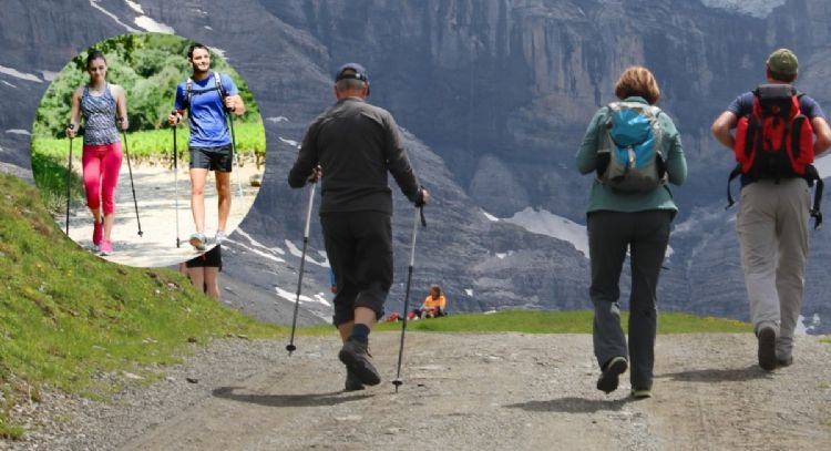 ¿Qué es la caminata nórdica y cuáles son sus beneficios?