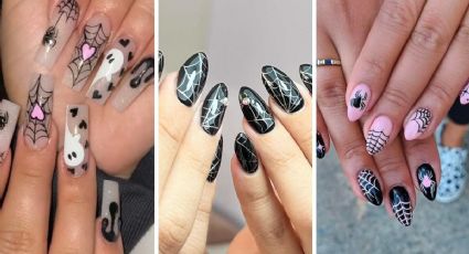 Spooky Nails: 7 diseños de uñas con telarañas aesthetic para Halloween