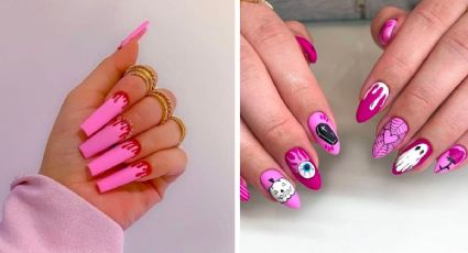 Pink Halloween Nails: 5 diseños de uñas en rosa para una manicura cute