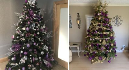 ¿Cómo decorar un árbol de Navidad negro? 5 ideas para que luzca elegante