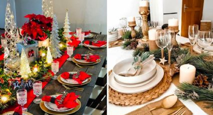 Ideas para decorar el comedor de Navidad y tener una cena elegante en casa