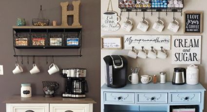 5 ideas para poner tu propio coffee bar en la cocina de tu casa