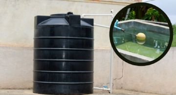 ¿Cómo limpiar el fondo de un tinaco de agua sin vaciarlo?