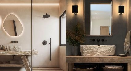 Estilo wabi sabi: 5 formas de decorar un baño de departamento pequeño