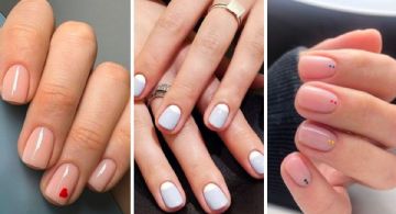 Manicura de uñas cortas sencillas: 5 diseños perfectos para tus manos