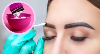 ¿Cómo pintar las cejas con tinte de pelo?