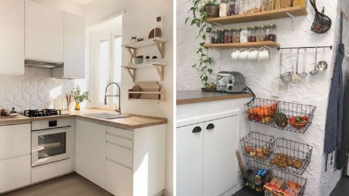¿Cómo acomodar una cocina pequeña y sencilla?