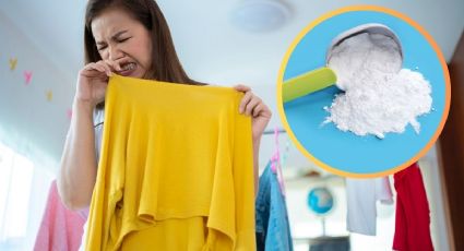 El truco definitivo con bicarbonato para eliminar el olor a humedad de la ropa