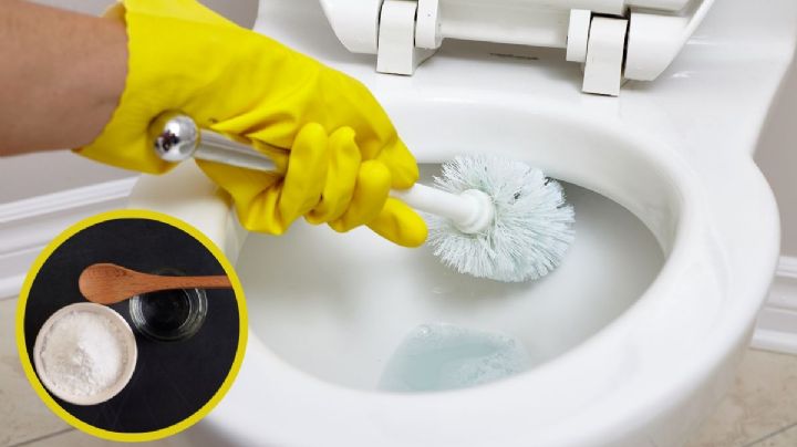 3 formas de usar bicarbonato y vinagre para quitar el sarro del WC