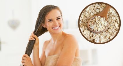 Prepara tu acondicionador con avena para reparar el cabello seco y maltratado