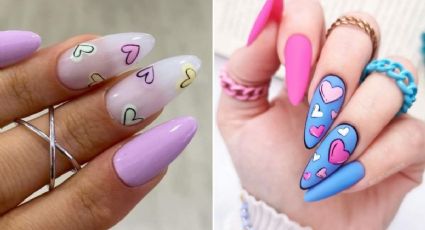 Uñas de 14 de febrero: 4 diseños de manicura para San Valentin con colores claros