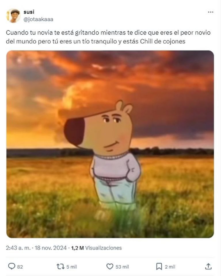 Origen y significado del meme ser un tío tranquilo y chill