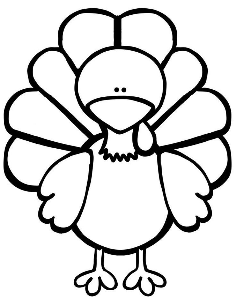 Dibujos para colorear de Thanksgiving