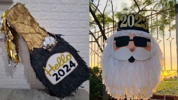 6 ideas originales de piñatas para Año Nuevo 2025