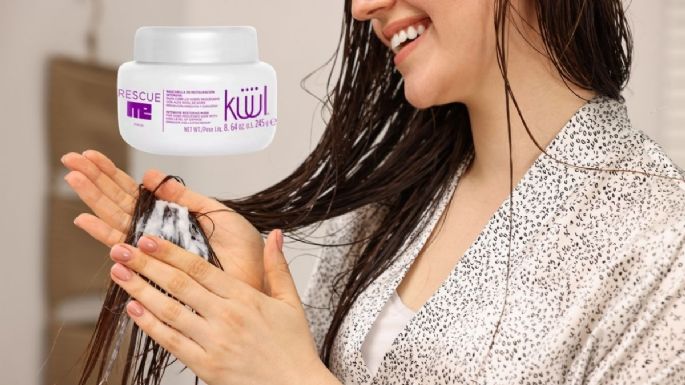 La nueva mascarilla de Kuul para recuperar al instante cabello muy dañado: cómo aplicar y beneficios