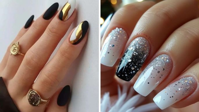 7 ideas de uñas tintas sencillas y elegantes para tu fiesta de año nuevo