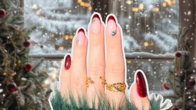 Elegancia y estilo: diseños de uñas navideñas 2024