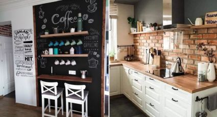 ¿Cómo decorar una pared de cocina pequeña? 4 ideas únicas y bonitas para tu casa