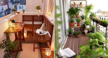 ¿Cómo decorar un balcón pequeño? 4 claves para aprovechar todo el espacio en tu casa