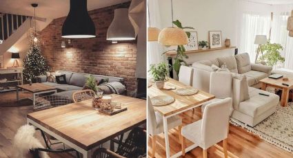 ¿Cómo remodelar por completo un living comedor pequeño? 4 ideas con poco dinero