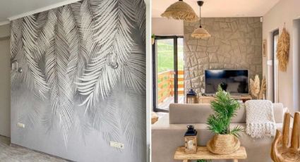 4 ideas de papel tapiz para remodelar tu sala sin tener que pintar la pared