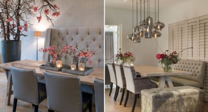 ¿Cómo decorar una mesa rectangular de comedor? 4 ideas para embellecer tu hogar