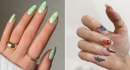 5 diseños de uñas cortas aesthetic, la manicura en tendencia 2024