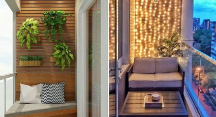 ¿Cómo decorar un balcón? 4 ideas para tu departamento pequeño