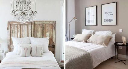 ¿Cómo decorar una cama sin cabecera? 4 ideas con cojines, repisas y más