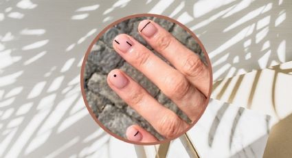 El arte del minimalismo en tu manicura: 5 diseños de uñas con líneas y colores neutros