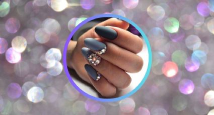 Estética de uñas: 5 diseños acrílicas con piedras para hacer brillar tu manicura