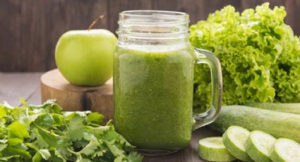La receta del nutritivo jugo verde: alto en vitaminas y ayuda a quemar grasa