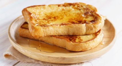 Qué desayunar hoy: prepara este rico pan francés en menos de 15 minutos