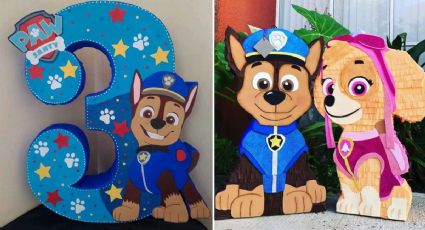 ¡Feliz cumpleaños! Celebra con estas piñatas de Paw Patrol