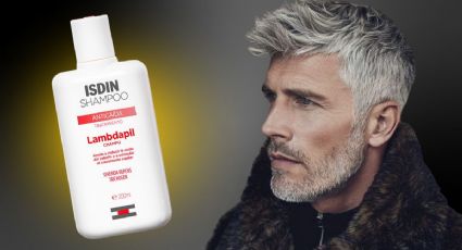 Este shampoo para canas de hombre oscurece y evita la caída del cabello en poco tiempo