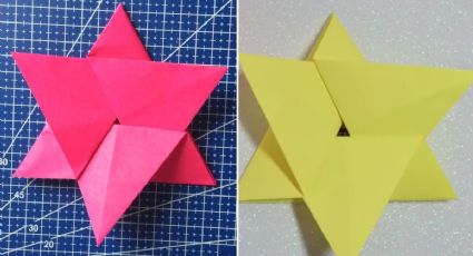 Cómo doblar una carta en forma de estrella: paso a paso