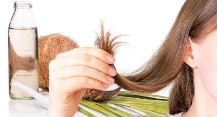 ¿Cómo usar aceite de coco para sellar las puntas abiertas del cabello?