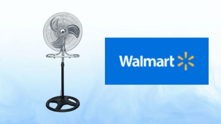 Despídete del calor con el ventilador de aspas con 50% de descuento en Walmart