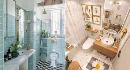 15 fotos de baños pequeños para darte una idea antes de renovar el tuyo