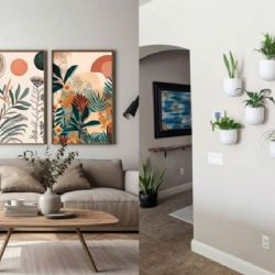 10 ideas de decoración de paredes para salas pequeñas