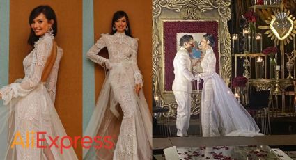 El vestido de novia de Ángela Aguilar es de AliExpress: ¿cuánto cuesta y cómo pedirlo?