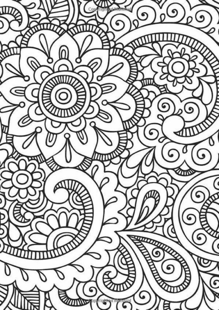 Plantillas para colorear de arteterapia: mandala