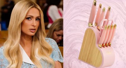Cuchillos rosas de Paris Hilton: precio del set en forma de corazón, qué incluye y dónde comprar