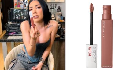 El lipstick nude que usa Karime Pindter que puedes encontrar en el supermercado